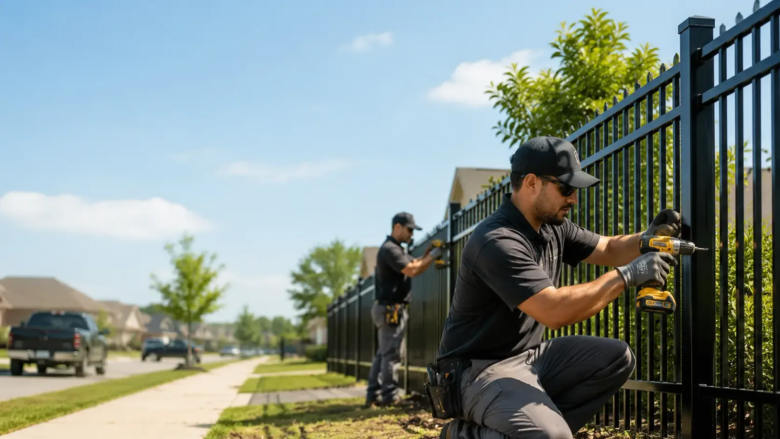 Metal Fence Installation in Glen Ellyn, IL